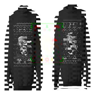 Ugly Christmas Pajama Sweater Anteater Animals Lover Sweatshirt | Mazezy