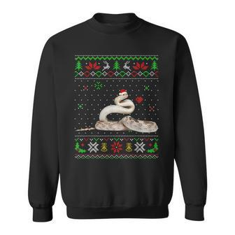 Ugly Christmas Pajama Sweater Snake Animals Lover Sweatshirt - Monsterry DE
