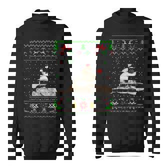 Ugly Christmas Pajama Sweater Snake Animals Lover Sweatshirt - Monsterry