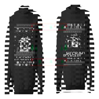 Ugly Christmas Sweater Photography Ugly Xmas Sweatshirt - Monsterry