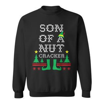 Ugly Christmas Sweater Son Of A Nutcracker Novelty T Sweatshirt - Monsterry DE