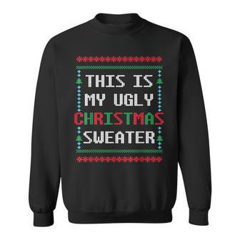 Ugly Christmas Sweater Winter Holidays Warm Clothes Sweatshirt - Monsterry