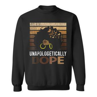 Unapologetically Dope African American Black History Month Sweatshirt - Thegiftio UK