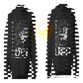Unapologetically Locd Black Queen Melanin Locd Hair Sweatshirt | Mazezy