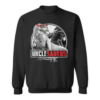 Unclesaurus T Rex Dinosaur Uncle Saurus Matching Sweatshirt | Mazezy