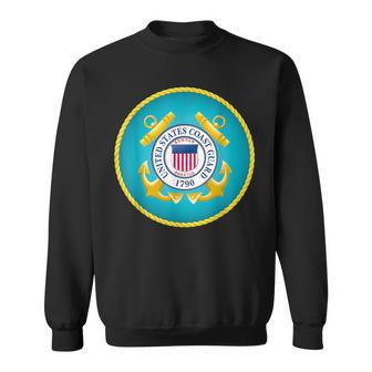 United States Coast Guard Seal Sweatshirt | Mazezy