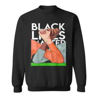 Unity In Black Lives Matter Ally Allies Show Support Sweatshirt | Mazezy