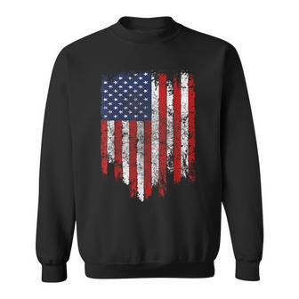 Usa Flag American Flag United States Of America 4Th Of July Sweatshirt | Mazezy