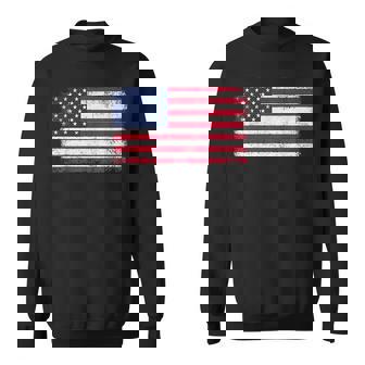 Usa Flag American Flag United States Of America Usa Patrioti Usa Funny Gifts Sweatshirt