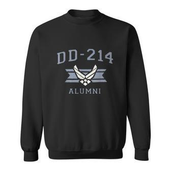 Usaf Dd214 Gift Us Air Force Veteran American Military Sweatshirt | Mazezy
