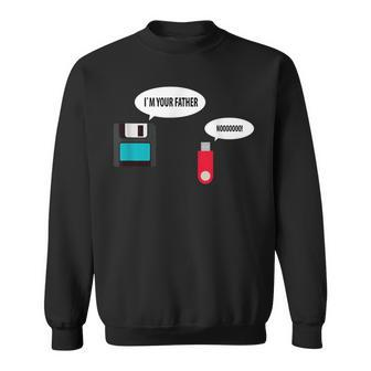 Usb I Am Your Father Funny Geek Computer Sweatshirt | Mazezy