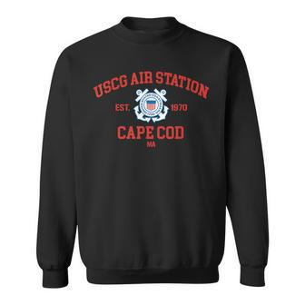 Uscg Coast Guard Air Station Cgas Cape Cod Cape Cod Funny Gifts Sweatshirt | Mazezy