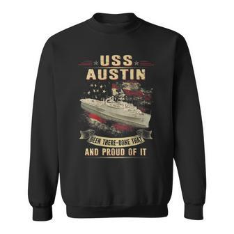 Uss Austin Lpd4 Sweatshirt | Mazezy