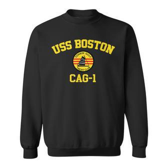 Uss Boston Cag1 Tonkin Gulf Yacht Club Sweatshirt | Mazezy