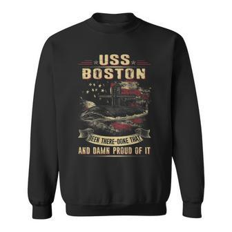 Uss Boston Ssn703 Sweatshirt | Mazezy