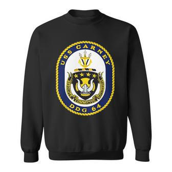 Uss Carney Ddg64 Navy Destroyer Veteran Patch Sweatshirt | Mazezy