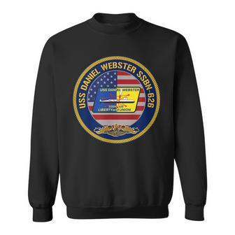Uss Daniel Webster Ssbn626 Submarine Sweatshirt | Mazezy