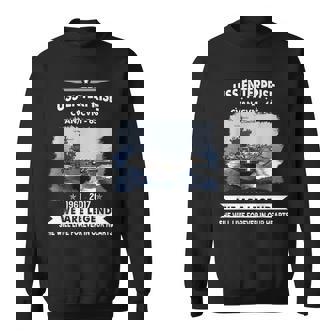 Uss Enterprise Cvn 65 Cvan 65 Sweatshirt | Mazezy