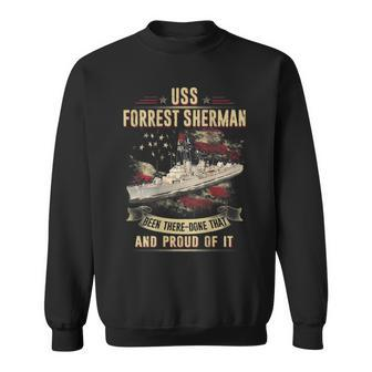 Uss Forrest Sherman Dd931 Sweatshirt | Mazezy
