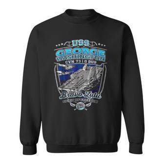 Uss George Washington Cvn 73 Sweatshirt | Mazezy