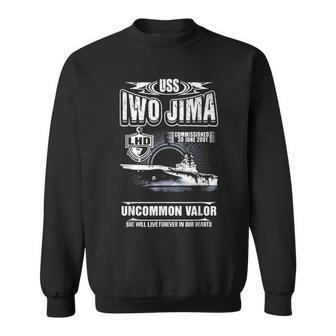 Uss Iwo Jima Lhd7 Sweatshirt | Mazezy