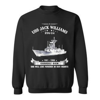 Uss Jack Williams Ffg24 Sweatshirt | Mazezy