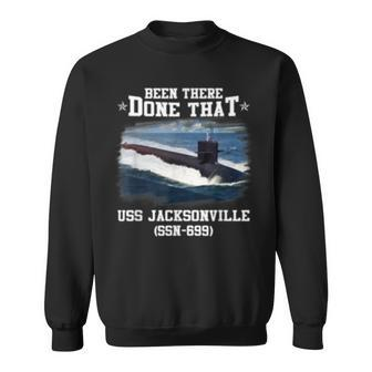 Uss Jacksonville Ssn699 Navy Ships Sweatshirt | Mazezy