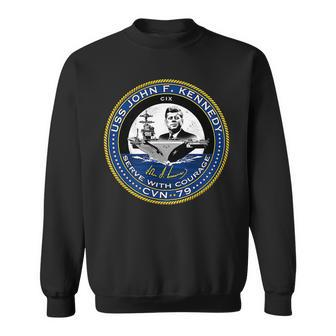 Uss John F Kennedy Cvn79 Sweatshirt - Thegiftio UK