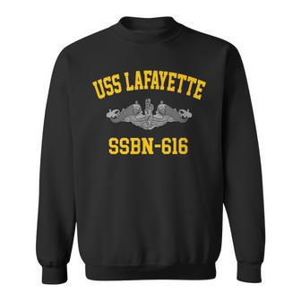 Uss Lafayette Ssbn616 Sweatshirt | Mazezy