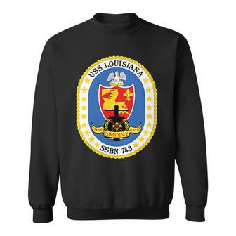 Uss Louisiana Ssbn743 Sweatshirt - Thegiftio UK