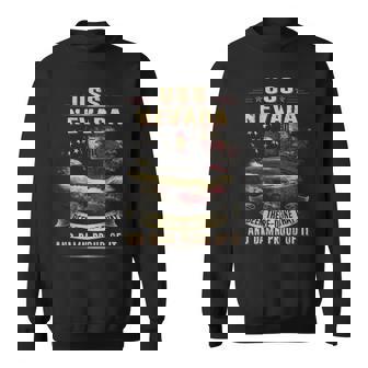 Uss Nevada Ssbn733 Sweatshirt - Thegiftio