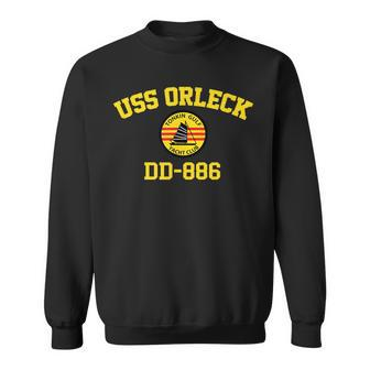 Uss Orleck Dd886 Tonkin Gulf Yacht Club Sweatshirt | Mazezy