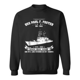Uss Paul F Foster Dd964 Sweatshirt | Mazezy