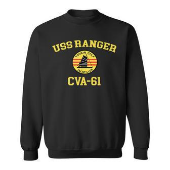 Uss Ranger Cva61 Tonkin Gulf Yacht Club Sweatshirt | Mazezy