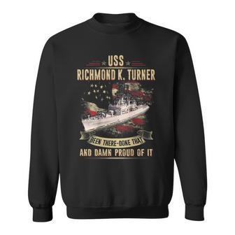 Uss Richmond K Turner Cg20 Sweatshirt | Mazezy