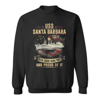 Uss Santa Barbara Ae28  Sweatshirt