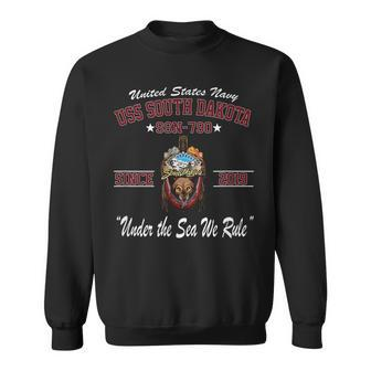 Uss South Dakota Ssn790 Sweatshirt | Mazezy CA