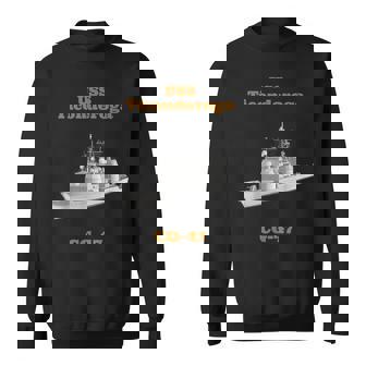 Uss Ticonderoga Cg47 Navy Sailor Veteran Gift Sweatshirt - Thegiftio UK