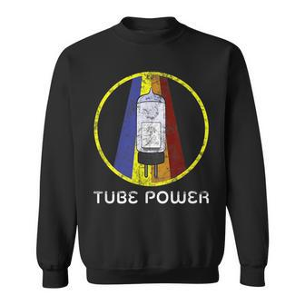 Vacuum Tube Power Vintage Analog Sweatshirt | Mazezy