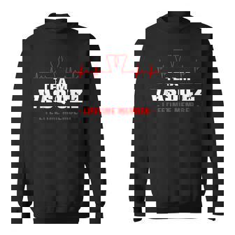 Vasquez Surname Family Name Team Vasquez Lifetime Member Sweatshirt | Mazezy