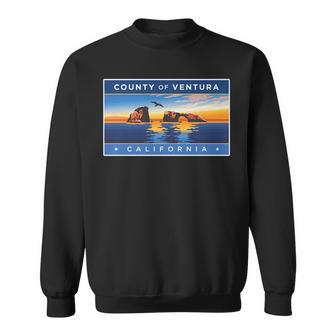 Ventura Flag City Pride National Gift Souvenir Sweatshirt | Mazezy