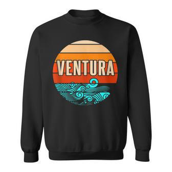Ventura Retro California Pride Vacation Travel Tourist Gift Sweatshirt | Mazezy