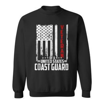 Veteran Of The United States Coast Guard Veteran Funny Gifts Sweatshirt | Mazezy