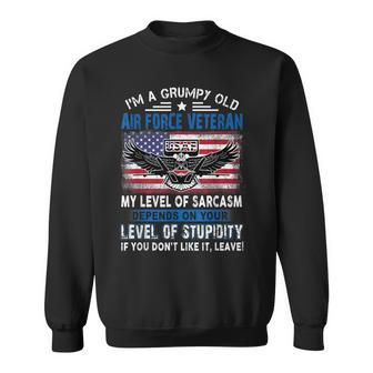 Veteran Of The United States Us Air Force Sweatshirt | Mazezy