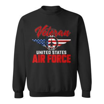 Veteran Of The United States Us Air Force Usaf Gift Sweatshirt | Mazezy