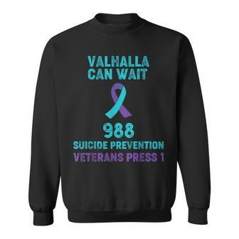 Veteran Suicide Awareness 988 Suicide Prevention Sweatshirt - Monsterry DE