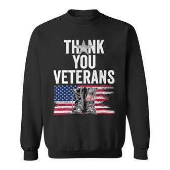 Veteran Vets Thank You Veterans Shirts Proud Veteran Day Dad Grandpa 344 Veterans Sweatshirt - Monsterry DE