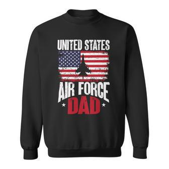 Veteran Vets Us Air Force Veteran United Sates Air Force Dad Veterans Sweatshirt - Monsterry UK