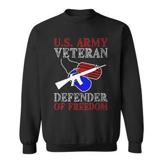 Veteran Vets Us Army Veteran Defender Of Freedom Fathers Veterans Day 5 Veterans Sweatshirt - Monsterry AU