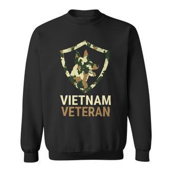 Veteran Vets Vietnam Veteran Dog Handler K9 Veterans Sweatshirt - Monsterry